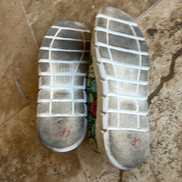 Free People Floral Beaded Platform Sneakers - Picture 10 of 12